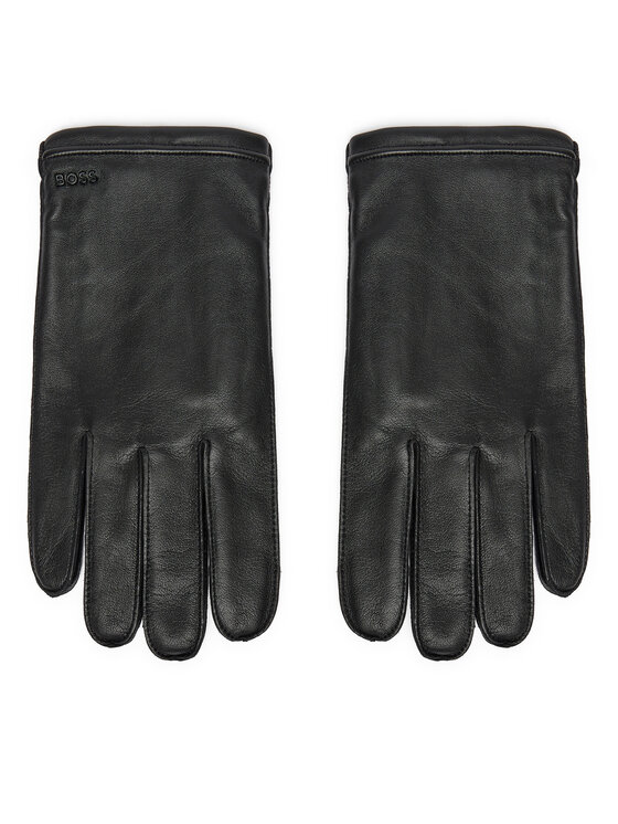 BOSS Boss Vyriškos Pirštinės Kranton 50526680 Juoda