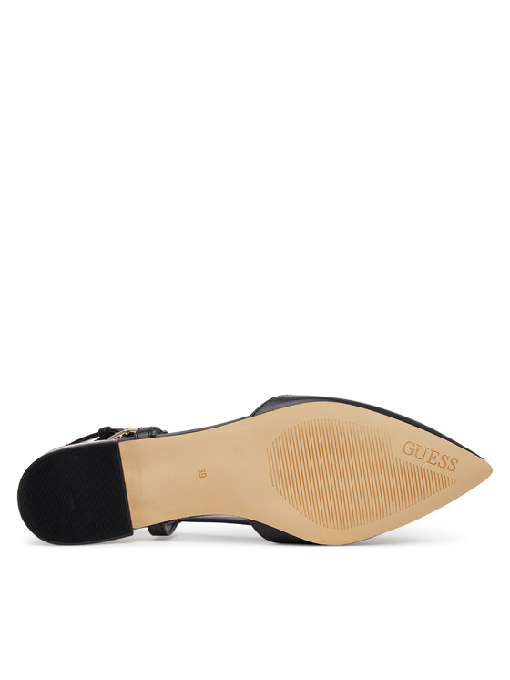 Guess Guess Sandale FLTFRA LEA05 Crna