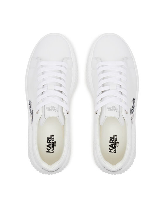 Karl Lagerfeld Kids Karl Lagerfeld Kids Laisvalaikio batai Z30371 S Balta