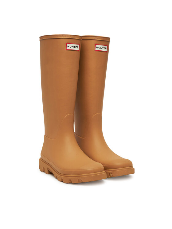 Hunter Hunter Gumijasti škornji Downpour Tall HFRW0001251 Rjava