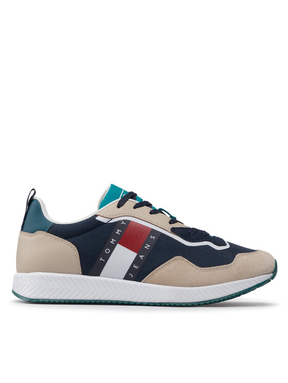 Tommy Jeans Tommy Jeans Sneakersy Track Cleat EM0EM01009 Granatowy