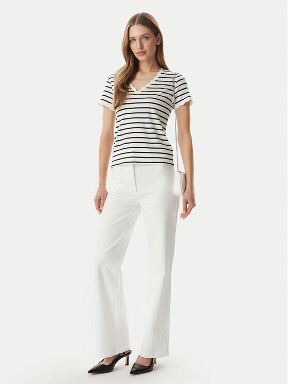 Morgan Morgan Jeans 261-PIJITO1 Bianco Bootcut Fit