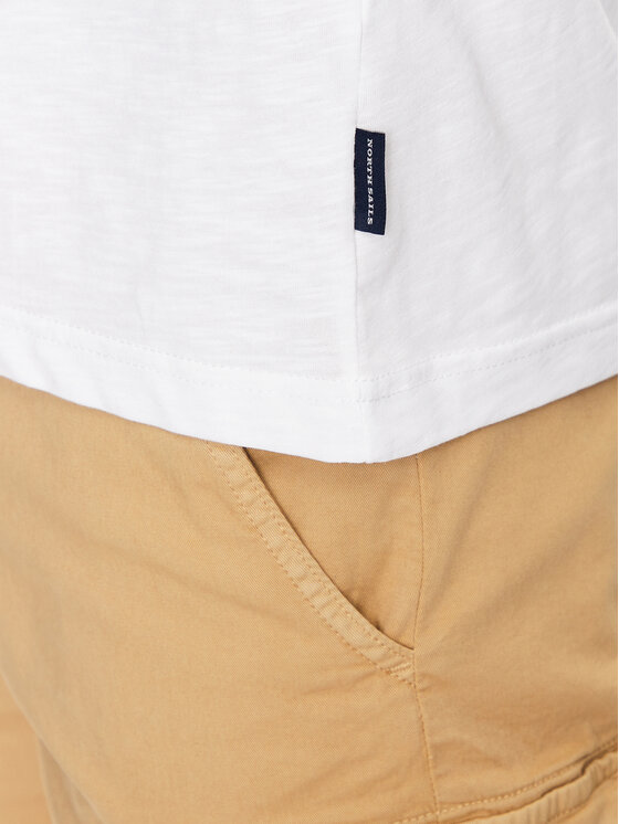 North Sails North Sails Marškinėliai 692840 Balta Regular Fit