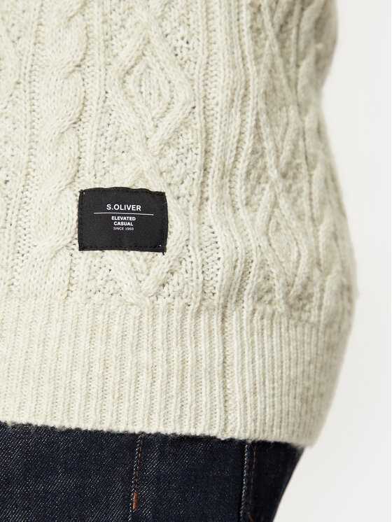 s.Oliver s.Oliver Pullover 2152201 Beige Regular Fit