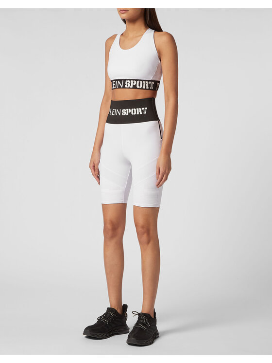 Plein Sport Plein Sport Legginsy 3393 Biały Active Fit