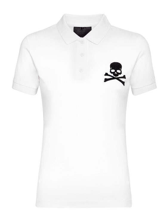 PHILIPP PLEIN PHILIPP PLEIN Polokošeľa 805 Biela Regular Fit