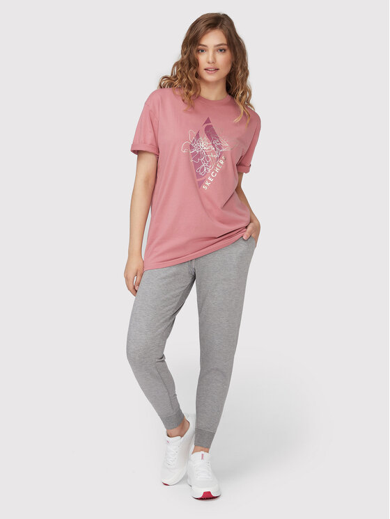 Skechers Skechers Pantaloni da tuta Restful W03PT49 Grigio Regular Fit
