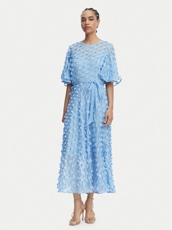 Joseph Ribkoff Joseph Ribkoff Abito da cocktail 261738 Celeste Regular Fit