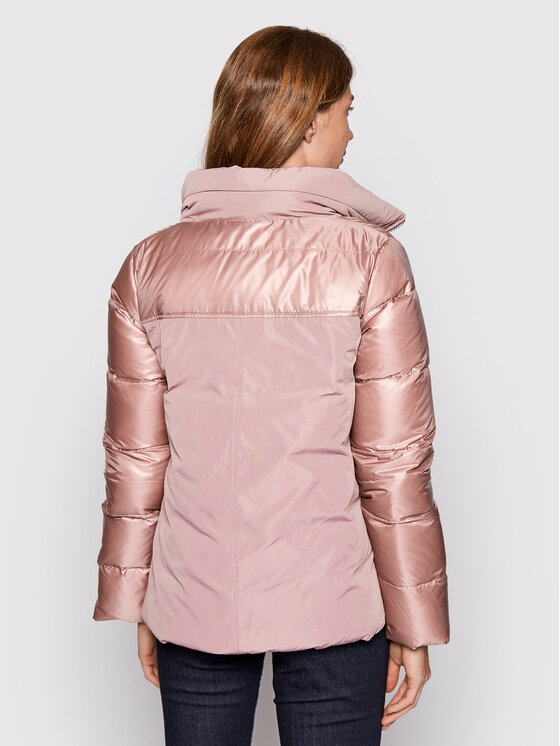 Diego M Diego M Пухено яке 22IP-R265 Розов Regular Fit
