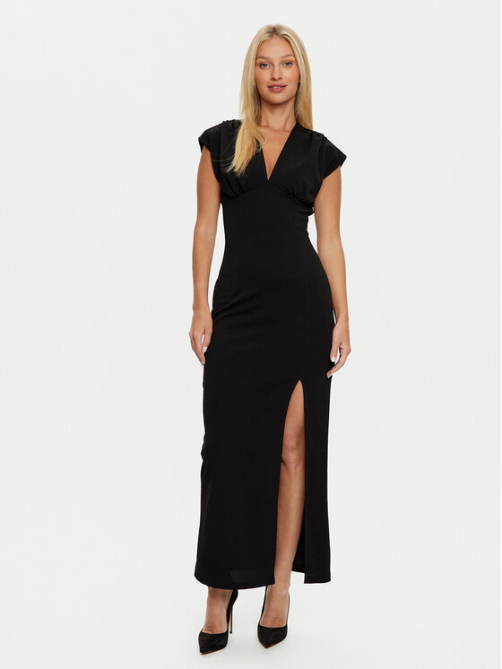 Haveone Haveone Õhtune kleit AVS-M085 Must Regular Fit