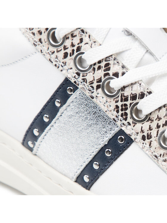 Geox Geox Sneakersy D Pontoise G D04FEG 08554 C0899 Biały
