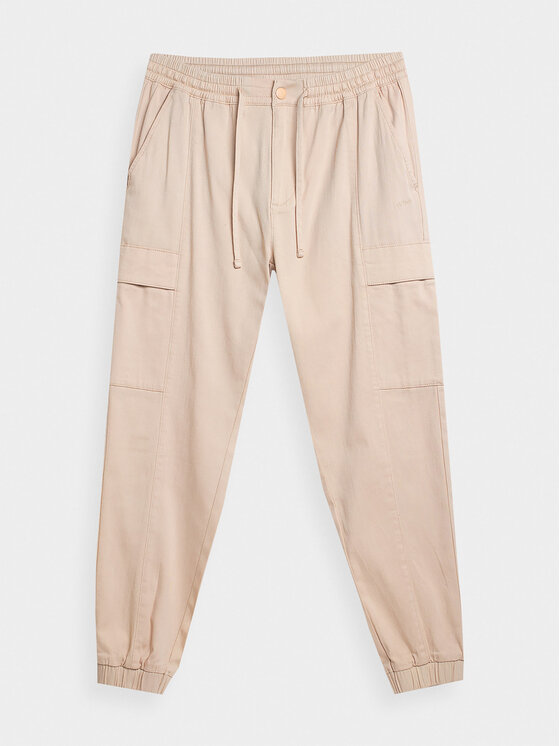 Outhorn Outhorn Παντελόνι φόρμας OTHSS23TTROM198 Μπεζ Regular Fit