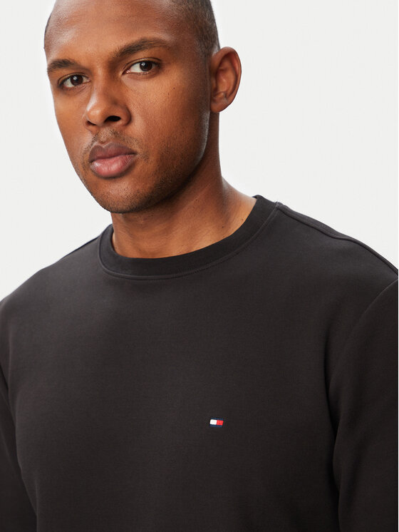 Tommy Hilfiger Tommy Hilfiger Pullover Essential MW0MW37241 Schwarz Regular Fit