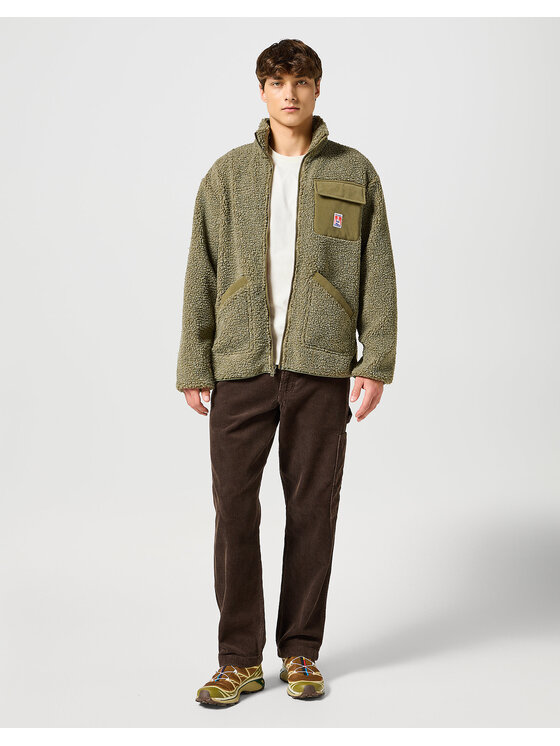 Wrangler Wrangler Spodnie materiałowe CASEY JONES Brązowy Regular Fit