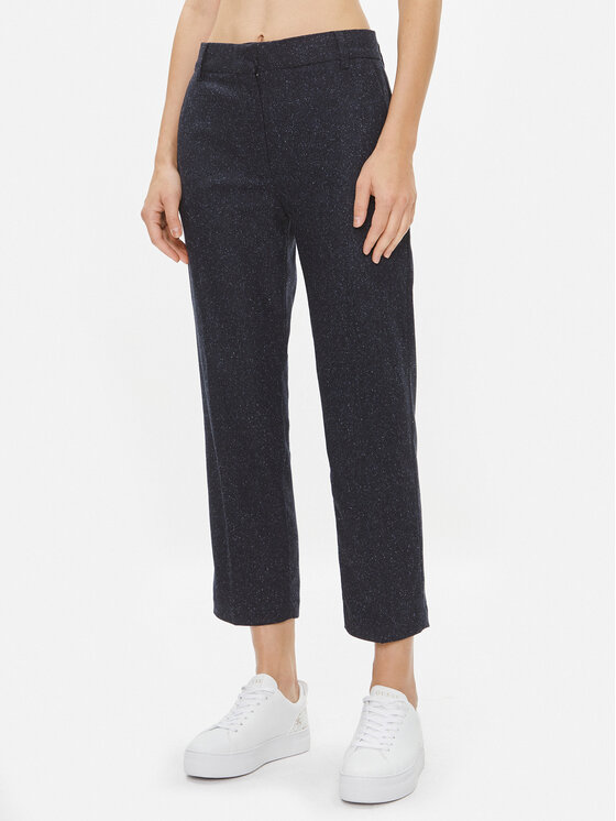 Tommy Hilfiger Tommy Hilfiger Chinos Neppy WW0WW41179 Dunkelblau Slim Fit