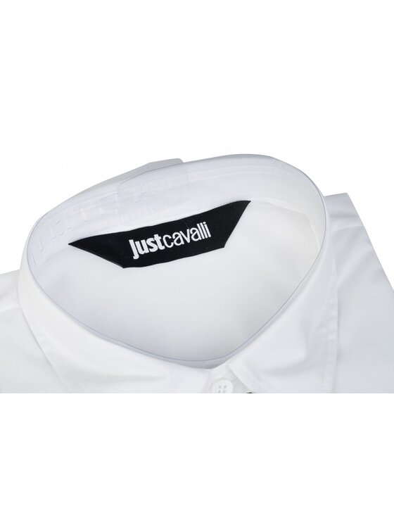Just Cavalli Just Cavalli Košile 74OBLYS2 74MM201 Bílá Regular Fit