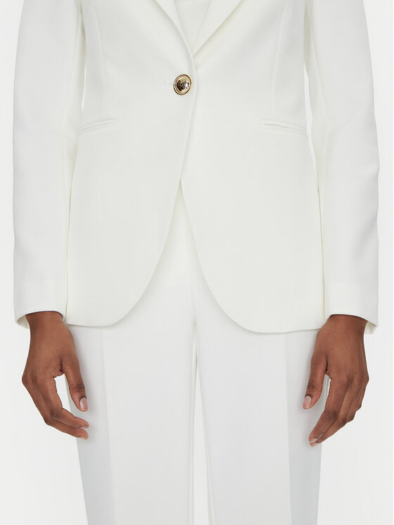 Rinascimento Rinascimento Giacca da abito CFC0122739003 Bianco Regular Fit