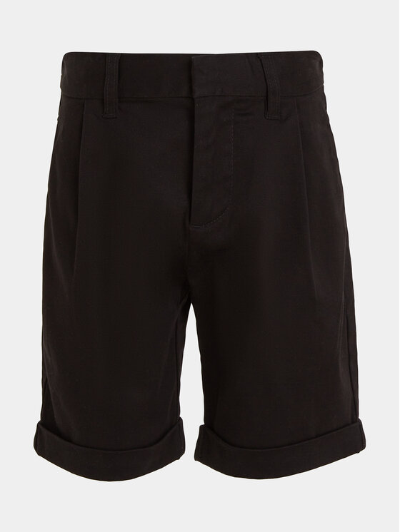 Calvin Klein Jeans Calvin Klein Jeans Kratke hlače Ceremony IB0IB02063 Crna Regular Fit