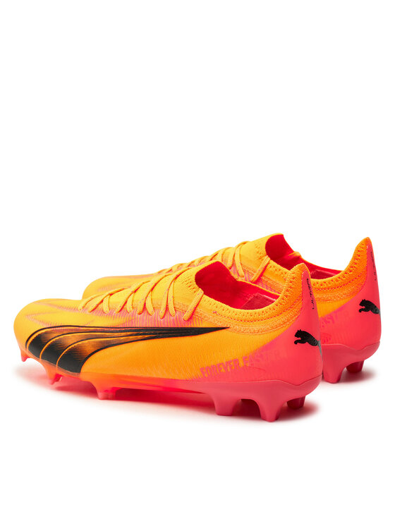 Puma Puma Buty do piłki nożnej Ultra Ultimate Fg/Ag 107744-03 Żółty