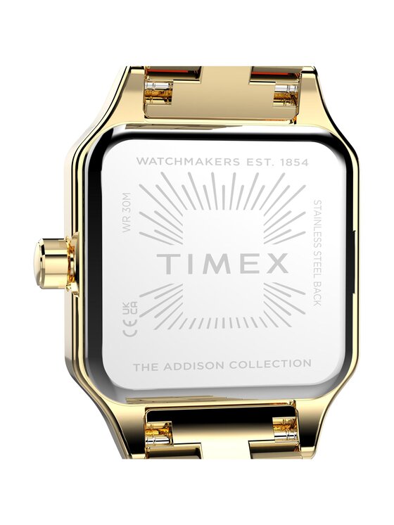 Timex Timex Zegarek TW2Y90500 Złoty
