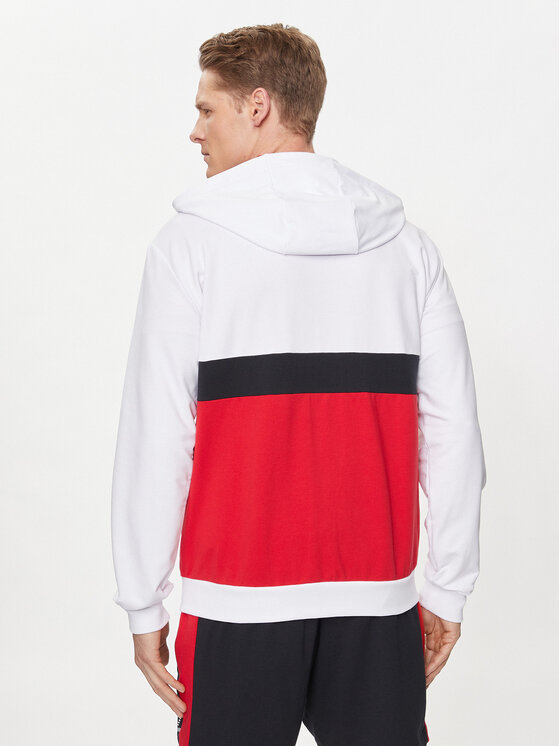 EA7 Emporio Armani EA7 Emporio Armani Felpa 3DPM15 PJLIZ 1100 Bianco Regular Fit