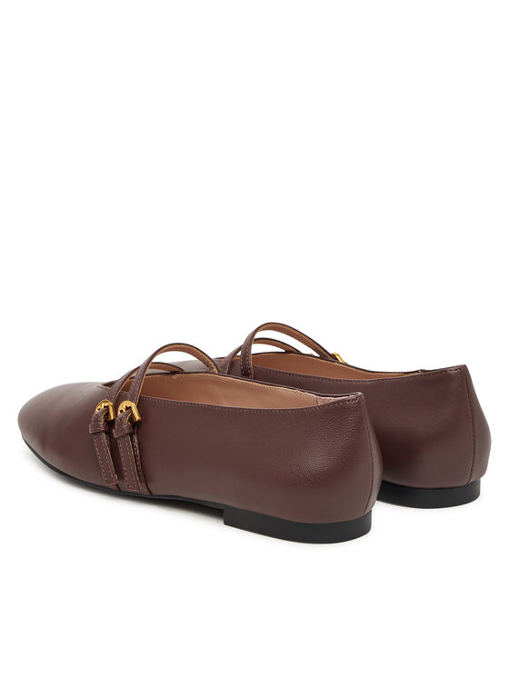 Coccinelle Coccinelle Ballerinas Coccinellerisako Smooth E4 U6F 19 01 01 Dunkelrot