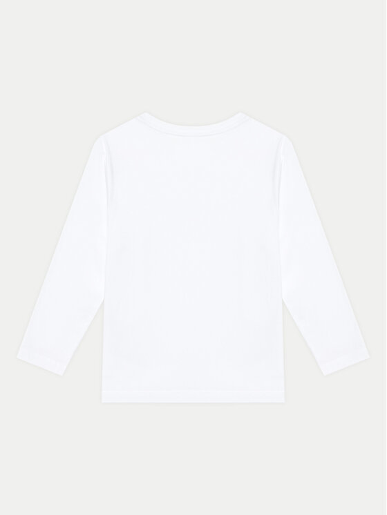 NAME IT NAME IT Bluza 13232311 Biały Regular Fit