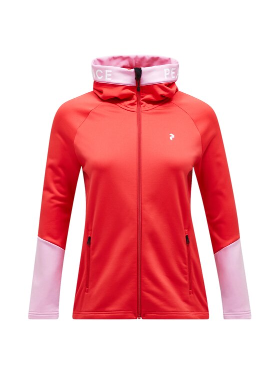 Peak Performance Peak Performance Bluza Rider Czerwony Regular Fit