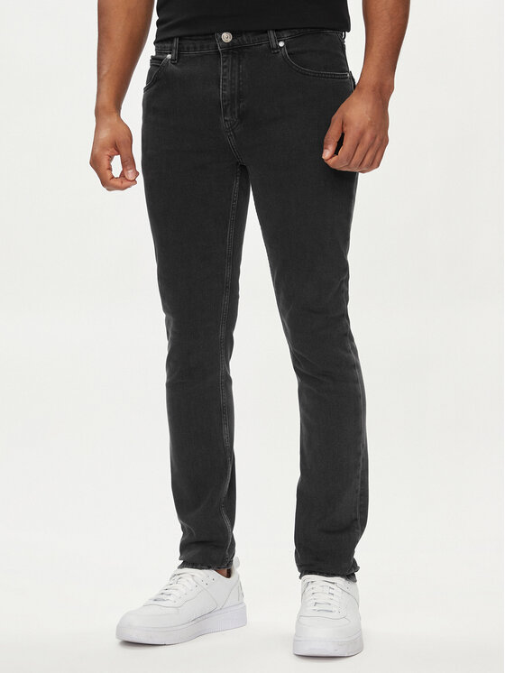 Just Cavalli Džínsy 76OAB5J0 Čierna Super Slim Fit