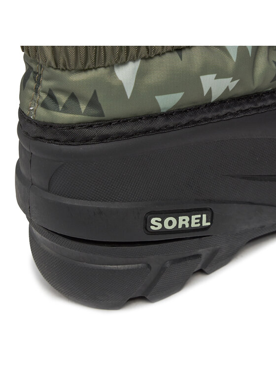 Sorel Sorel Śniegowce Youth Flurry™ Print NY3504-397 Zielony