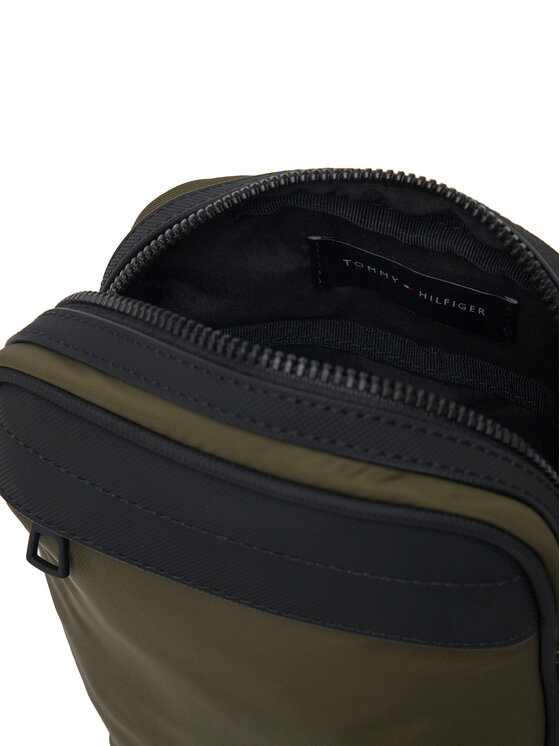 Tommy Hilfiger Tommy Hilfiger Τσαντάκι Th Repreve Mini Reporter AM0AM13185 Πράσινο