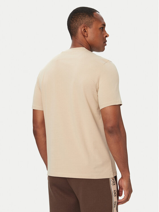 Guess Guess Tricou Z6YI17 K4968 Bej Regular Fit