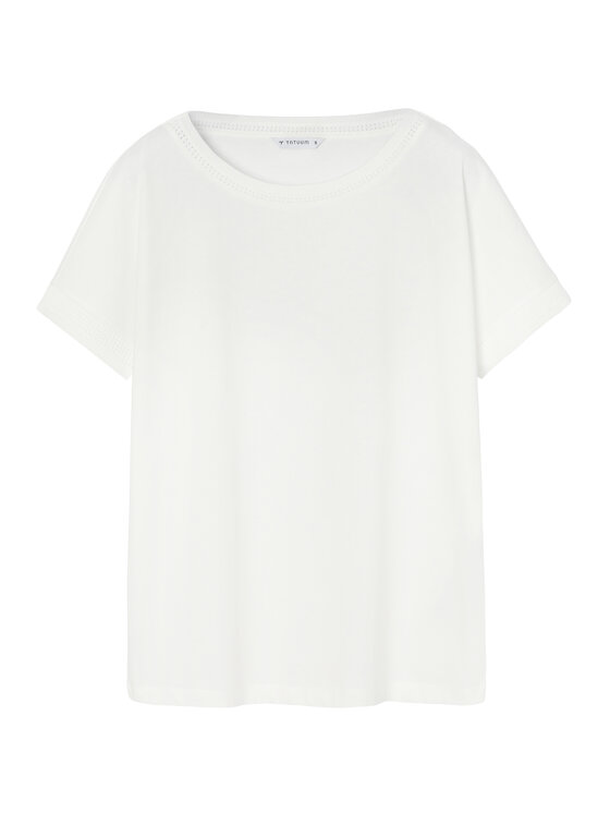 TATUUM TATUUM Bluzka TESJA Kremowy Loose Fit