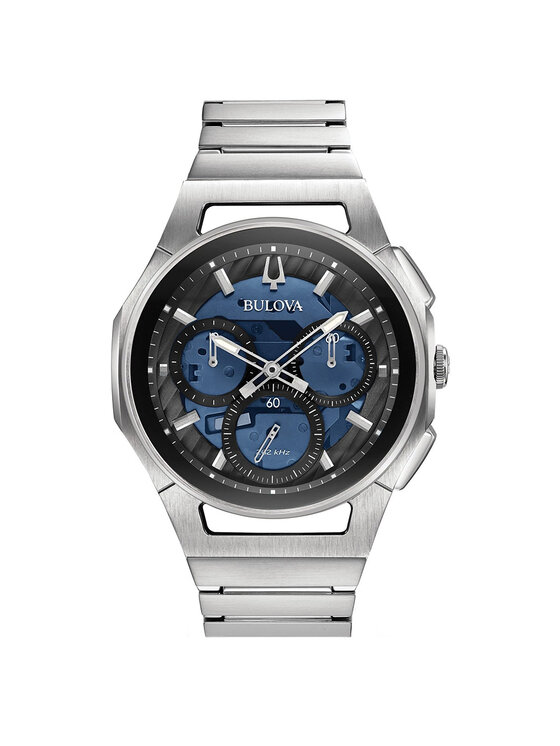 Bulova bulova Zegarek 96A205 Srebrny