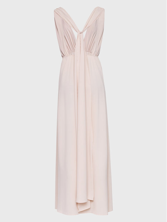 Kontatto Kontatto Rochie cocktail YM509 Écru Regular Fit