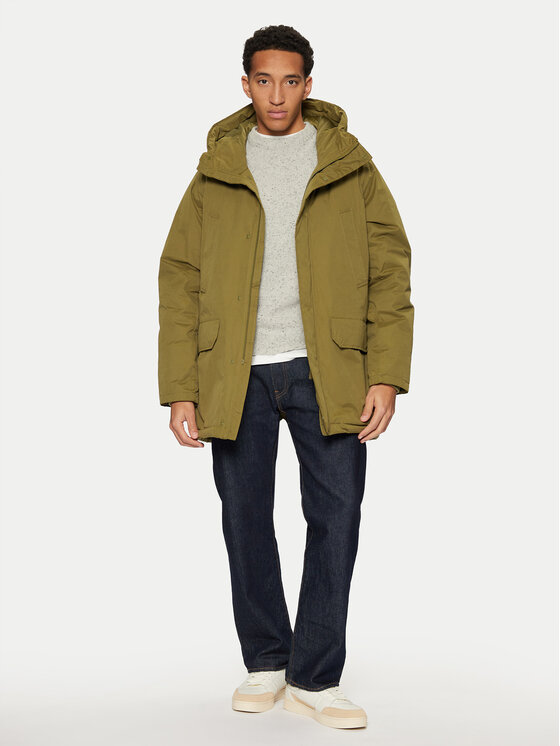 United Colors Of Benetton United Colors Of Benetton Parka 26UWUN061 Zielony Regular Fit