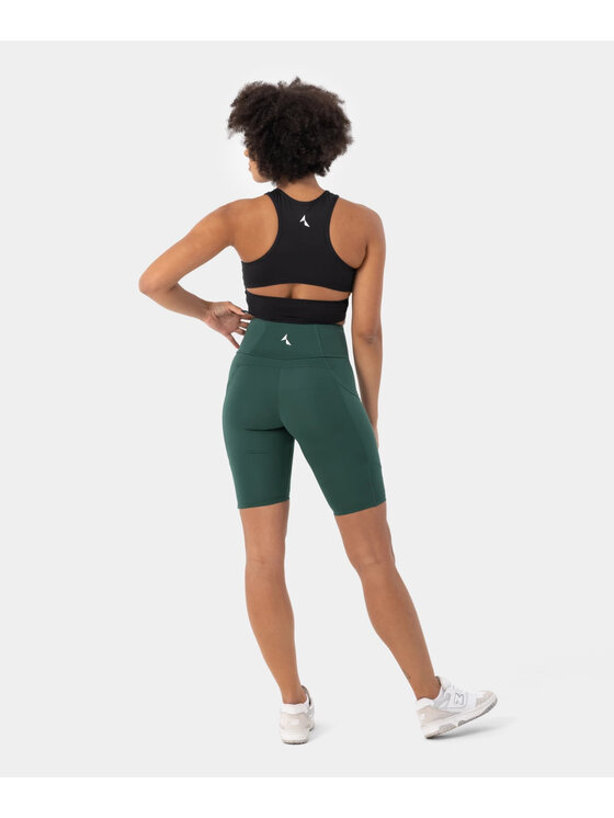 Carpatree Carpatree Szorty rowerowe Libra bikers Zielony Fitted Fit