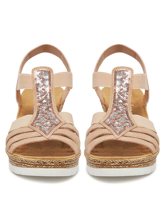 Rieker Rieker Sandalen 61913-31 Rosa