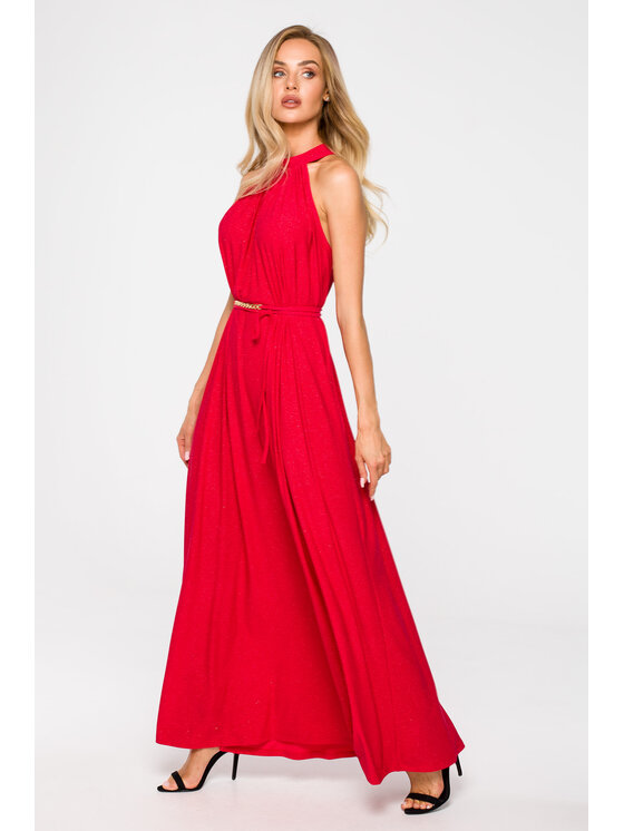 Made of Emotion Made of Emotion Abito da sera M721 Rosso Premium Fit