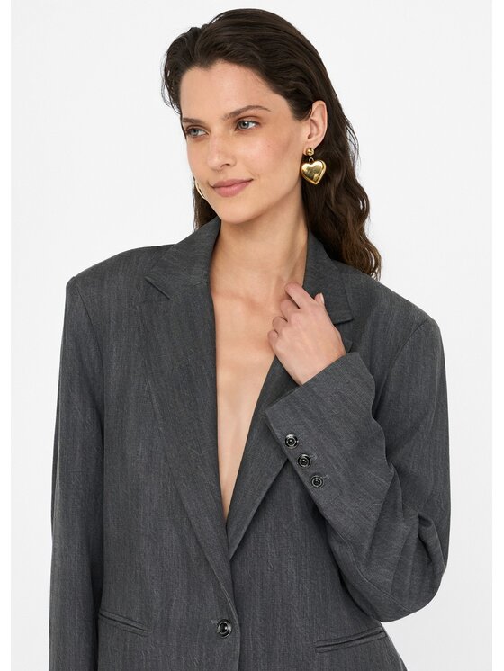 Liu Jo Liu Jo Giacca di jeans UF5141D026687457 Grigio Regular Fit