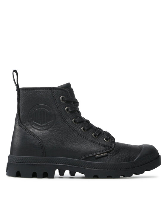 Palladium Outdoorová obuv Pampa Zip Lth Ess 76888-008-M Čierna