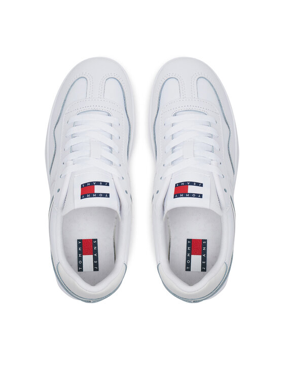 Tommy Jeans Tommy Jeans Sneakersy The Greenwich Leather EN0EN02794 Biały