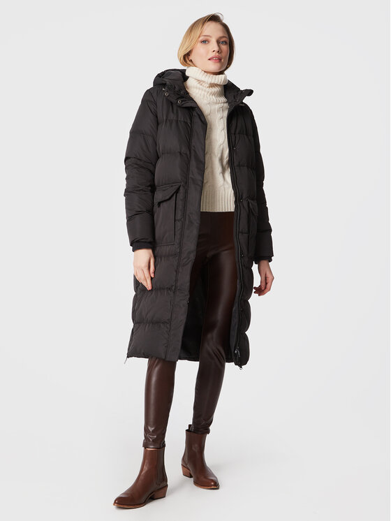 Fransa Fransa Пуховик Bella 20610818 Чорний Regular Fit
