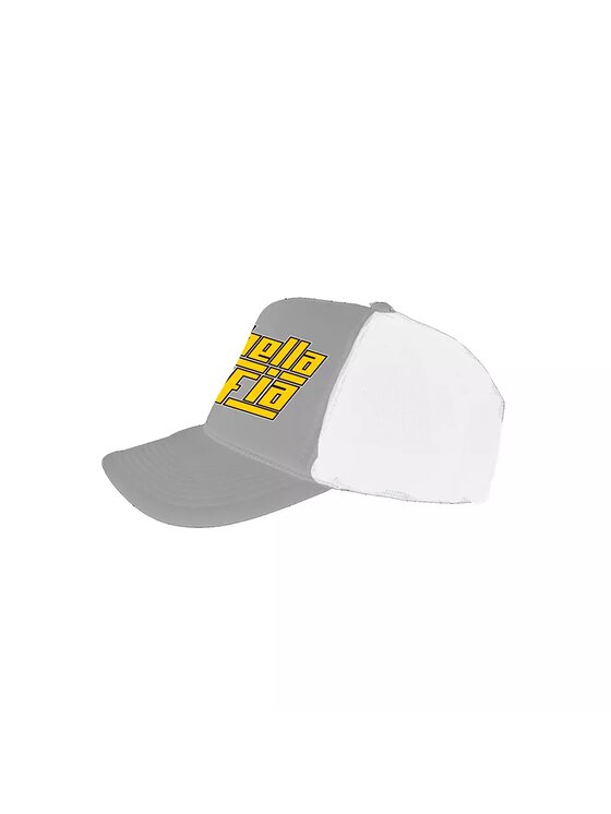 LaBellaMafia LaBellaMafia Czapka z daszkiem GREY & YELLOW Szary