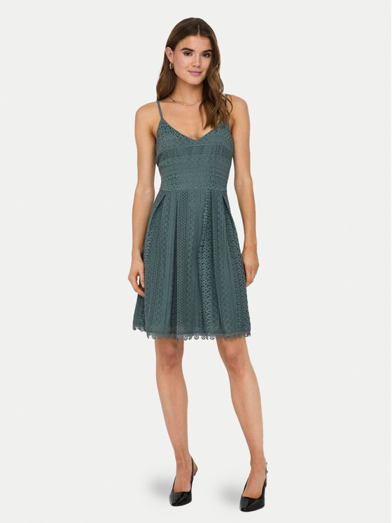 ONLY ONLY Vasaras kleita Helena 15204799 Haki Regular Fit
