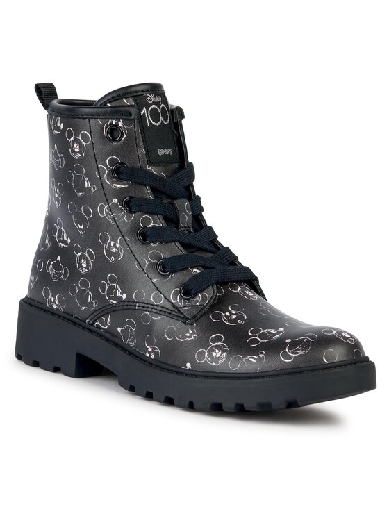 Geox Geox Trapper stila apavi Jr Casey J2620D 00004 C9999 D Melns