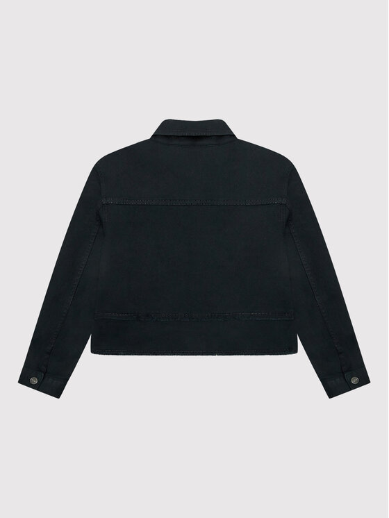 United Colors Of Benetton United Colors Of Benetton Kurtka jeansowa 2RISCN00G Czarny Regular Fit