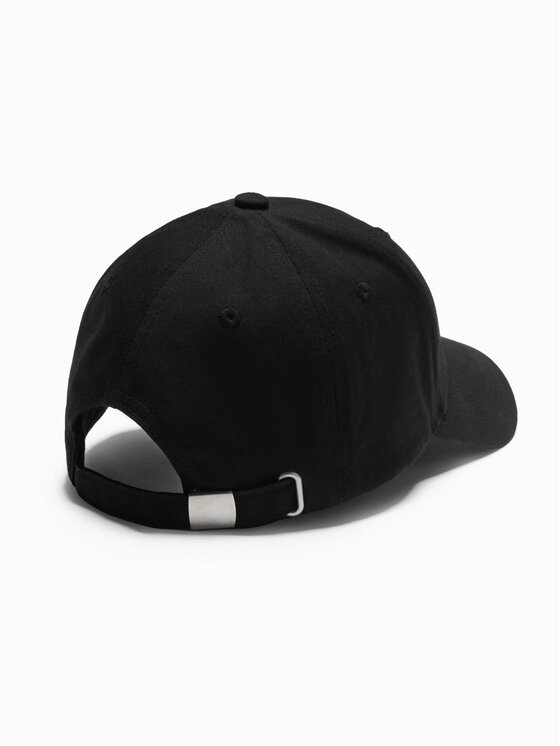 Ombre Ombre Czapka z daszkiem OM-ACCS-0103 Czarny