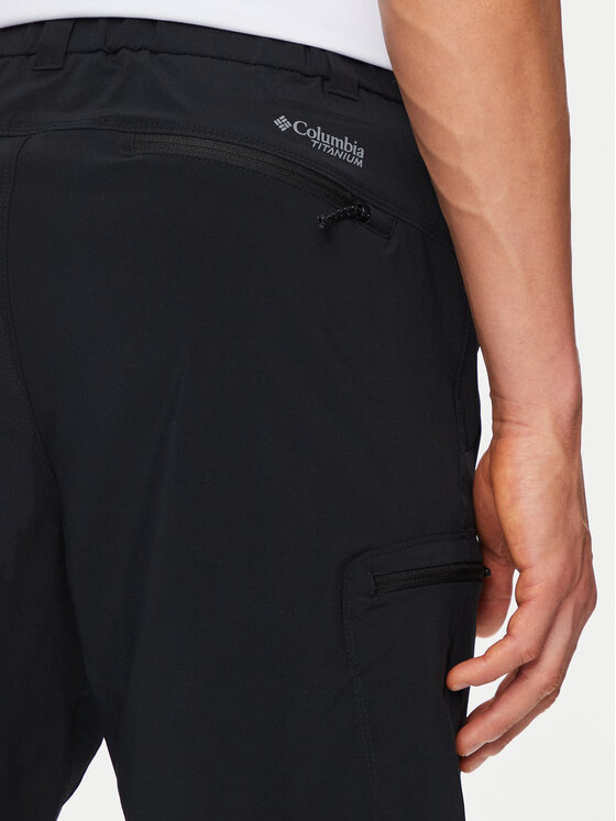 Columbia Columbia Szorty materiałowe Triple Canyon™ Short II 2071973 Czarny Active Fit