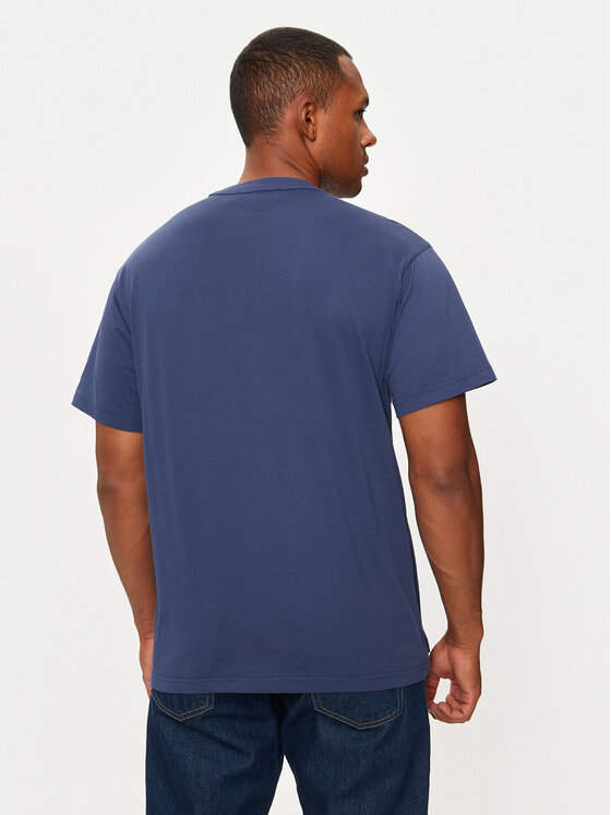 Versace Jeans Couture Versace Jeans Couture T-shirt 77GAHT01 Tamnoplava Regular Fit